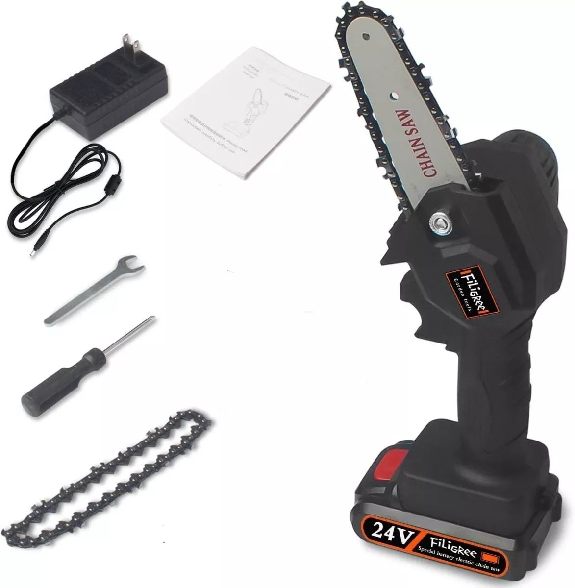 Mini sierra electrica PowerCut™ | Corta sin esfuerzo, trabaja sin límites