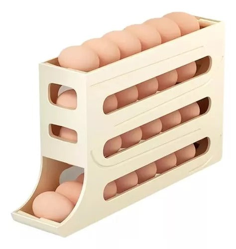 Dispensador de huevos EggRoll™ | Frescura y orden en cada huevo