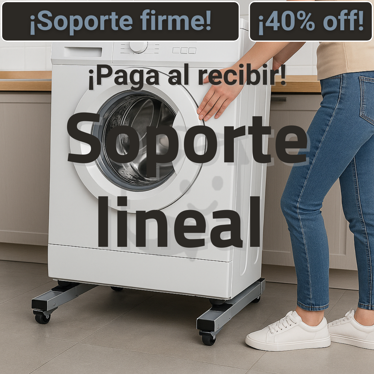 Soporte lineal FlexBase™ | Soporte firme, movimiento fácil