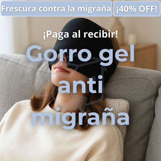 Gorro para migraña Mindra™ | Frescura contra la migraña.