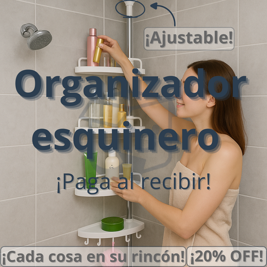 Organizador ShowerNest™ | Organización que fluye contigo.