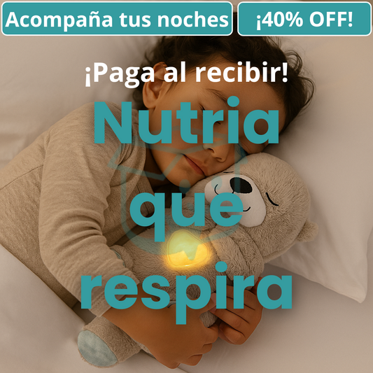 Nutria que respira OttoBreathe™ | Calma en cada abrazo